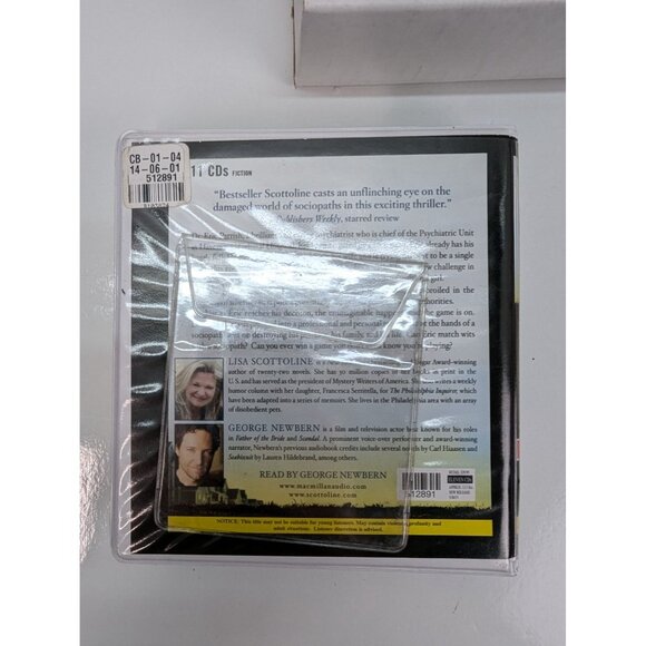 Lisa Scottoline Audiobooks CDs Every Fifteen Minutes and Look Again - Picture 5 of 8